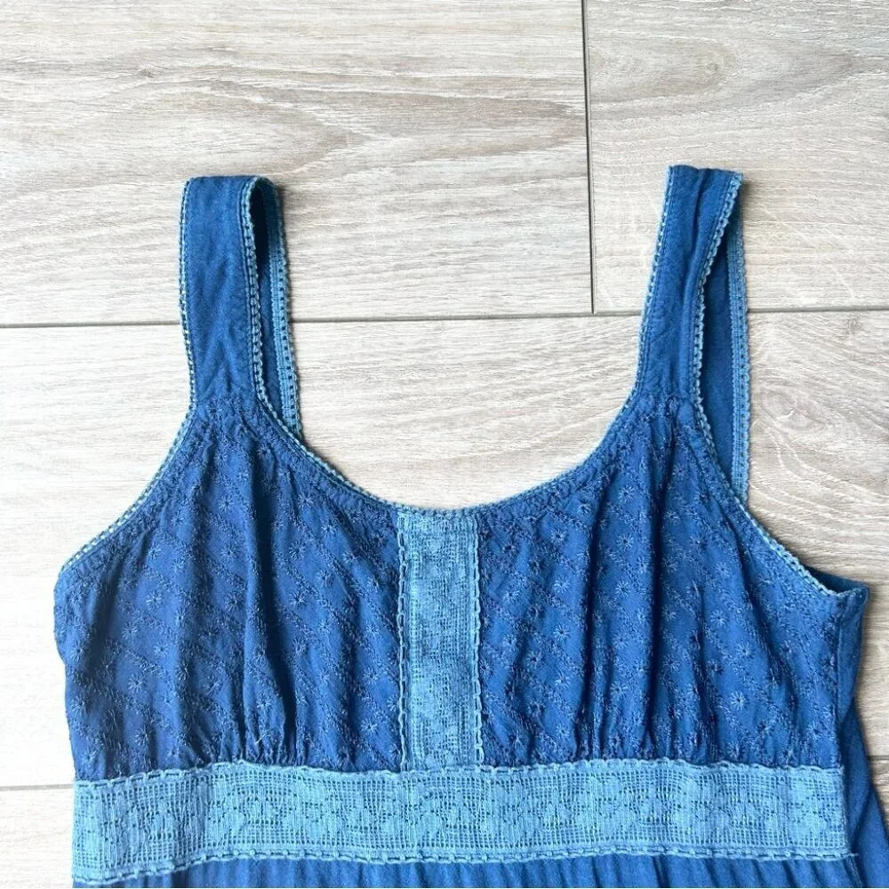 Coline Rayon Asymmetrical Tank Midi Dress - Picture 5 of 14
